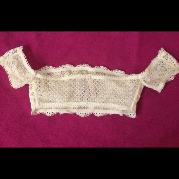 VICTORIA’S SECRET Very Sexy Lace Cropped Top-XS - Picture 5 of 5